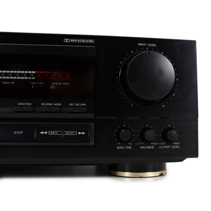 Denon DRR-730 Single Deck Cassette Player with Auto Reverse-Electronics-SpenCertified-refurbished-vintage-electonics