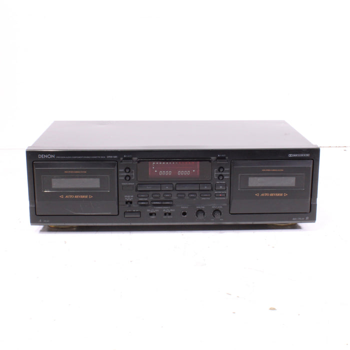 Denon DRW-585 Double Cassette Deck Auto-Reverse Dolby B/C HX-Pro (1999-03)-Cassette Players & Recorders-SpenCertified-vintage-refurbished-electronics