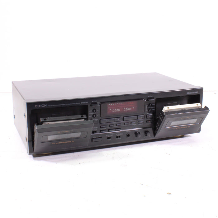 Denon DRW-585 Double Cassette Deck Auto-Reverse Dolby B/C HX-Pro (1999-03)-Cassette Players & Recorders-SpenCertified-vintage-refurbished-electronics