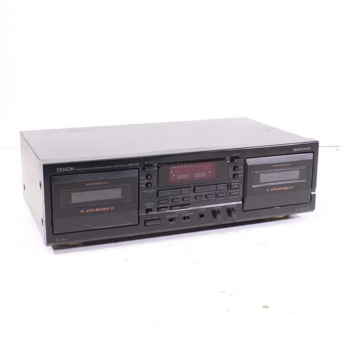 Denon DRW-585 Double Cassette Deck Auto-Reverse Dolby B/C HX-Pro (1999-03)-Cassette Players & Recorders-SpenCertified-vintage-refurbished-electronics