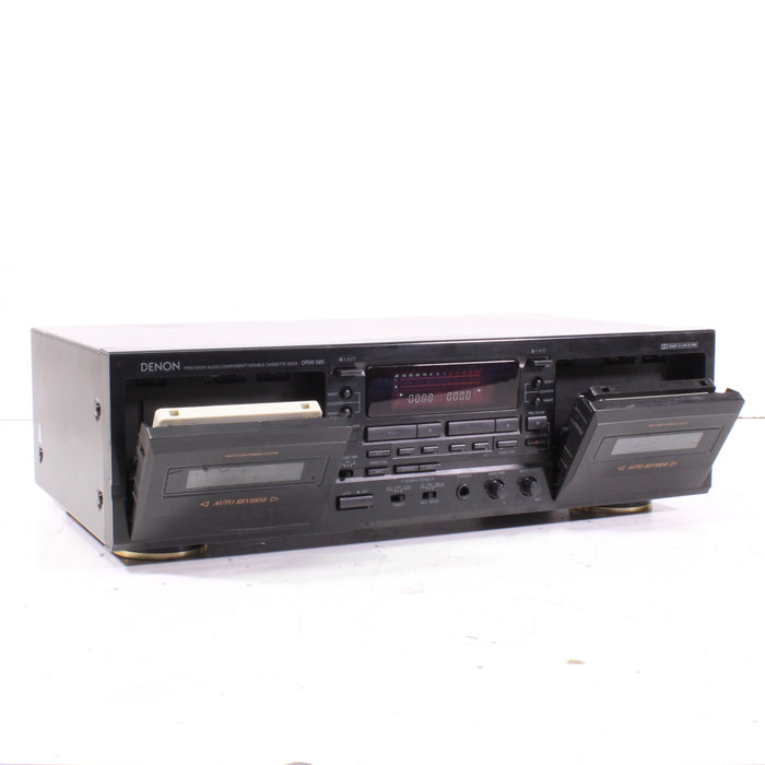 Denon DRW-585 Double Cassette Deck Auto-Reverse Dolby B/C HX-Pro (1999-03)-Cassette Players & Recorders-SpenCertified-vintage-refurbished-electronics