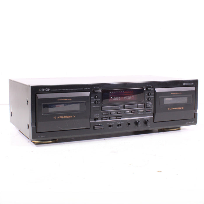 Denon DRW-585 Double Cassette Deck Auto-Reverse Dolby B/C HX-Pro (1999-03)-Cassette Players & Recorders-SpenCertified-vintage-refurbished-electronics