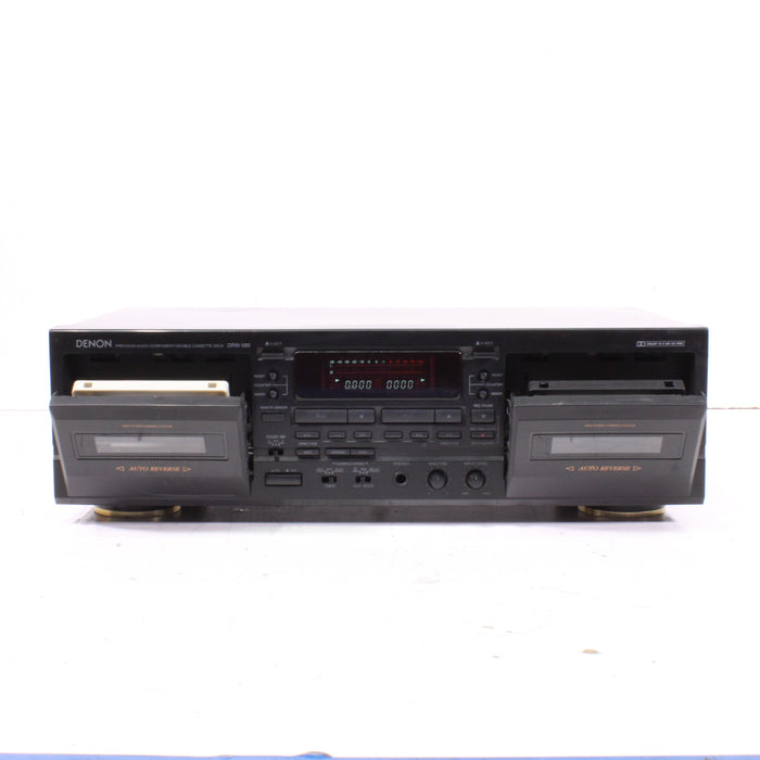 Denon DRW-585 Double Cassette Deck Auto-Reverse Dolby B/C HX-Pro (1999-03)-Cassette Players & Recorders-SpenCertified-vintage-refurbished-electronics