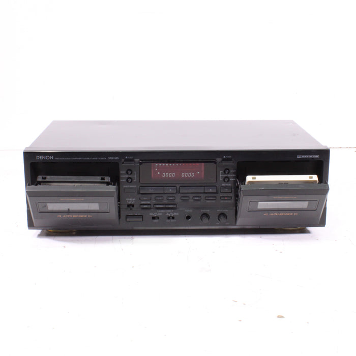 Denon DRW-585 Double Cassette Deck Auto-Reverse Dolby B/C HX-Pro (1999-03)-Cassette Players & Recorders-SpenCertified-vintage-refurbished-electronics