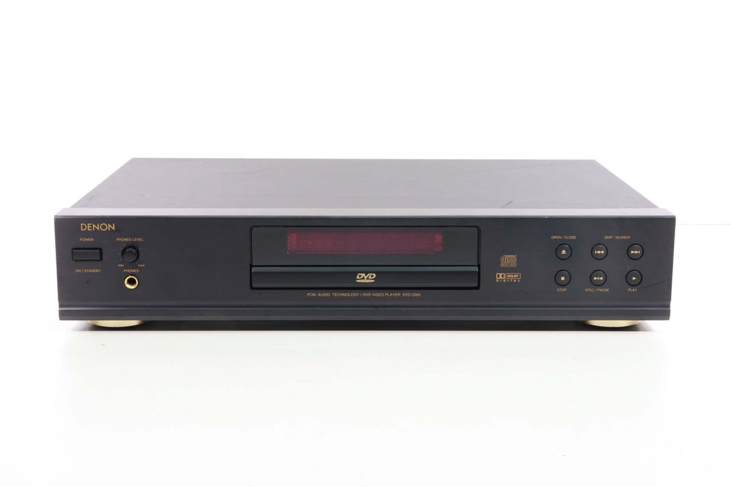 DENON DVD-2000 PCM Audio Technology/ Single Disc DVD Video Player-DVD & Blu-ray Players-SpenCertified-vintage-refurbished-electronics