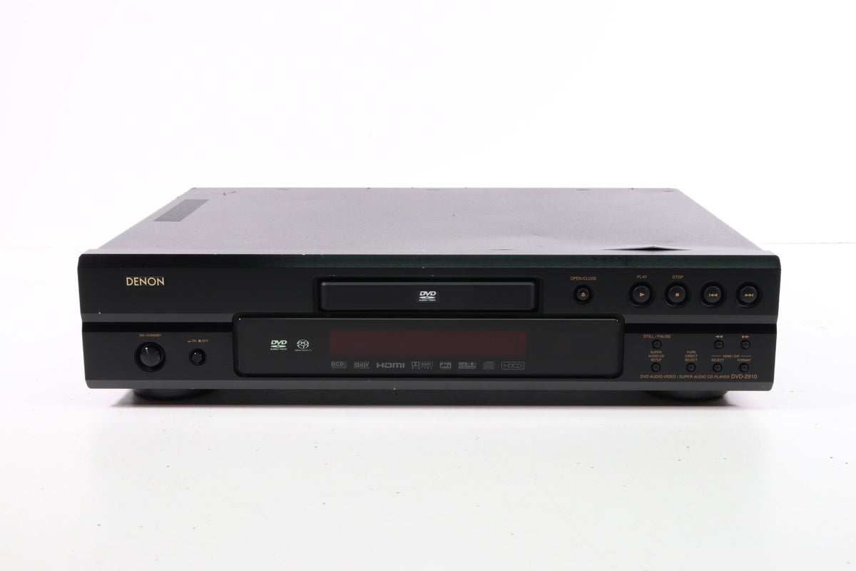 Denon DVD-2910 Single Disc DVD SACD Player — SpenCertified