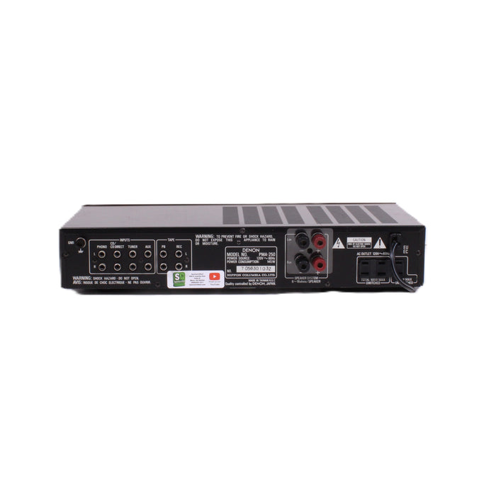 Denon PMA-250 Stereo Integrated Amplifier 25WPC MM Phono-Audio Amplifiers-SpenCertified-vintage-refurbished-electronics