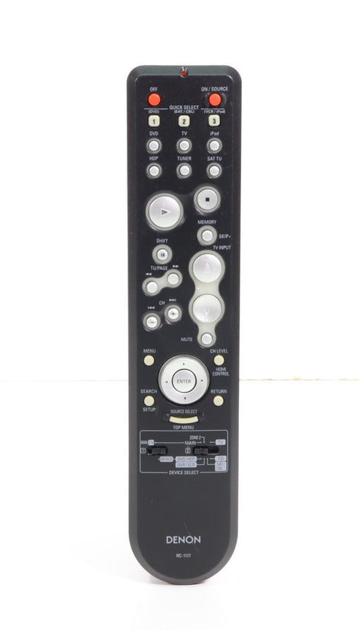Denon RC-1117 Remote Control for Audio Video Receiver AVR-1910-Remote Controls-SpenCertified-vintage-refurbished-electronics