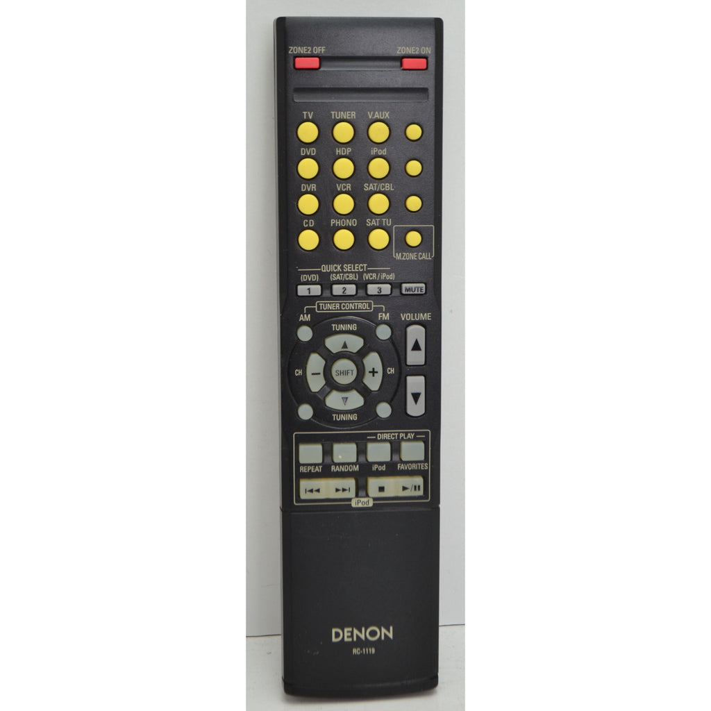 Denon RC-1119 Remote Control for AV Receiver AVR-2310 — SpenCertified