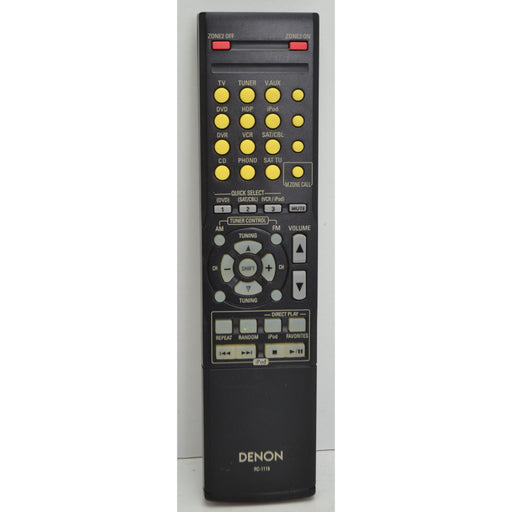 Denon RC-1119 Remote Control for Audio/Video Receiver AVR-2310-Remote-SpenCertified-refurbished-vintage-electonics