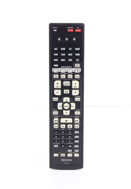Denon RC-1156 Remote Control for Audio Video Receiver AVR-1712 and More-Remote Controls-SpenCertified-vintage-refurbished-electronics