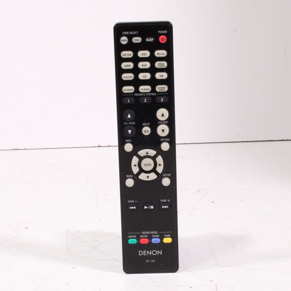 Ersatz-Fernbedienung für Denon AVR-1913 RC-1167 AVR-2113CI AVR-E400 Home Theater AV Receiver Ersatz-Fernbedienung für Denon AVR-1913 RC-1167 AVR-2113CI AVR-E400 Home Theater AV Receiver