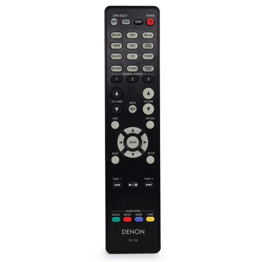 Denon RC-1183 Remote Control for AV Receiver AVR-X2000 and More-Remote-SpenCertified-refurbished-vintage-electonics
