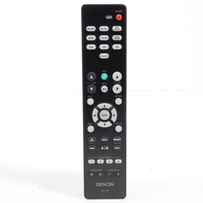 Denon RC-1216 Remote Control for AV Receiver AVR-S530BT AVR-S540BT-Remote Controls-SpenCertified-vintage-refurbished-electronics