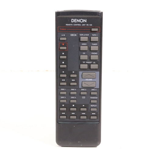 Denon RC-129 Remote Control for AM FM Stereo Receiver DRA-435R and More-Remote Controls-SpenCertified-vintage-refurbished-electronics