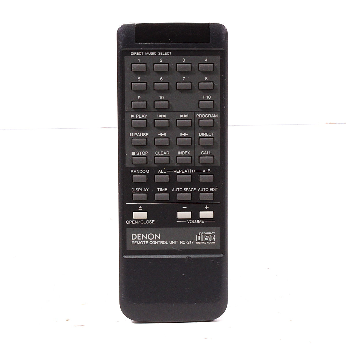 Denon RC-217 Remote Control for CD Player DCD-1630G DCD-1420 ...