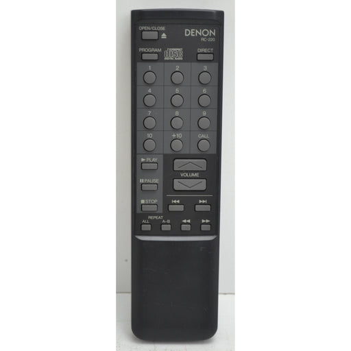 Denon RC-220 CD Player Remote Control-Remote-SpenCertified-refurbished-vintage-electonics