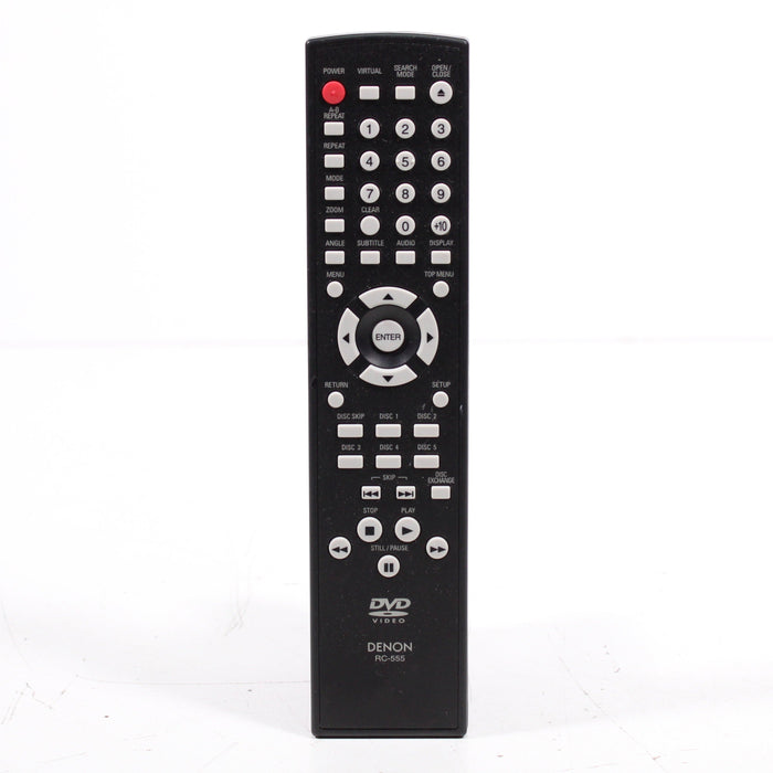 Denon RC-555 Remote Control for 5-Disc DVD Changer DVM-1805-Remote Controls-SpenCertified-vintage-refurbished-electronics