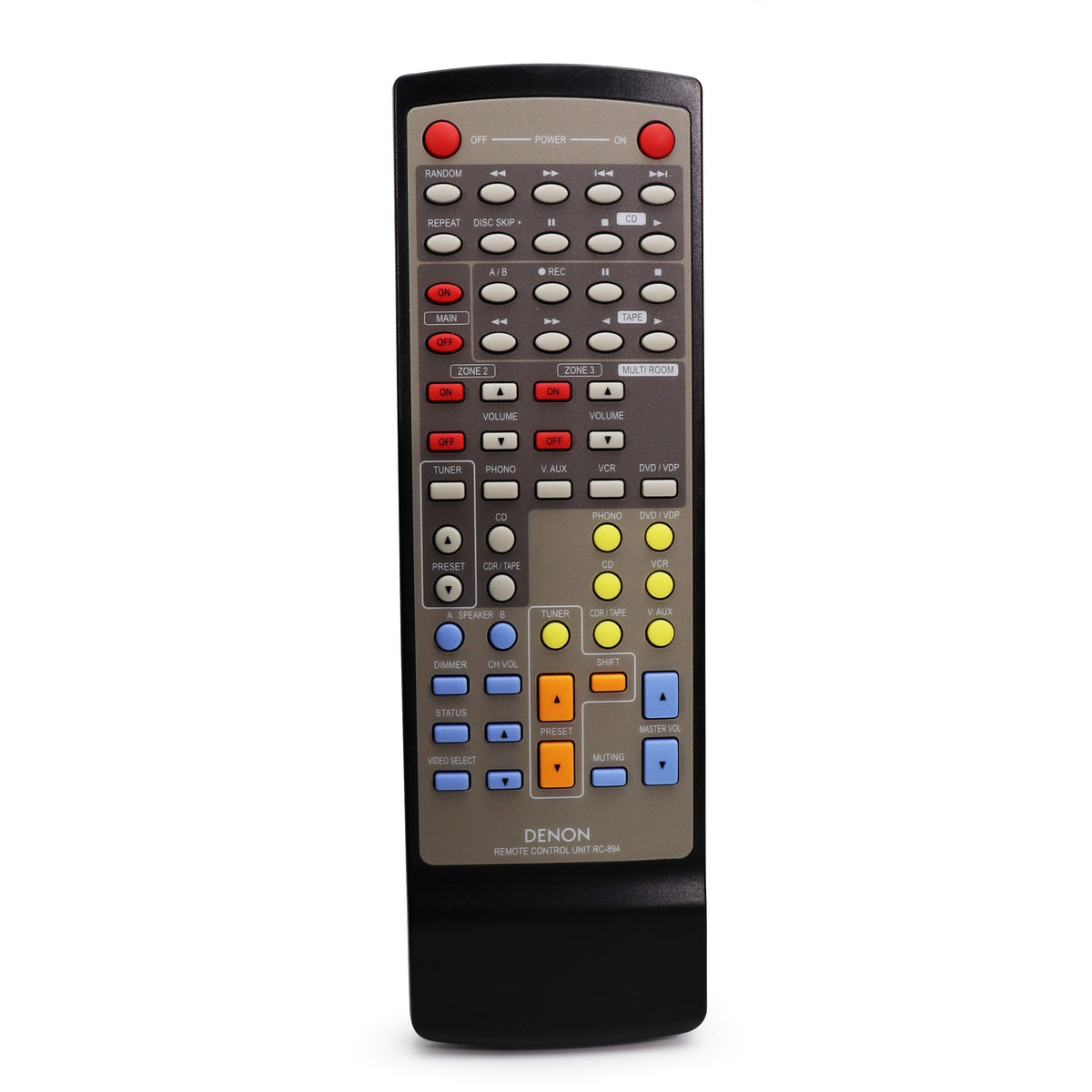 Denon RC-894 Remote Control for Stereo Receiver DRA-395 and More ...