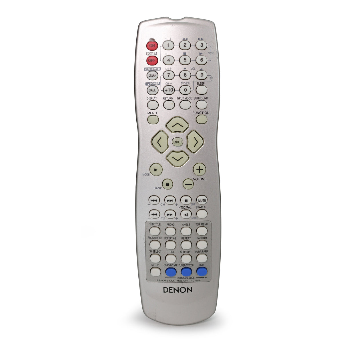 Den Remote Control Denon RC-902 Remote Control for DVD Home Theater System DHT-700DV ...