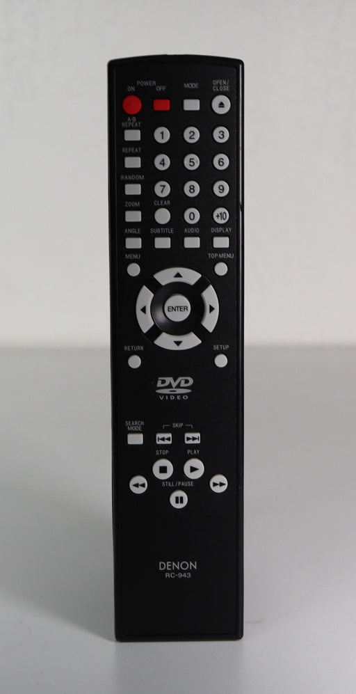 Denon RC-943 Remote Control for DVD Player Model DVD-910-Remote Controls-SpenCertified-vintage-refurbished-electronics