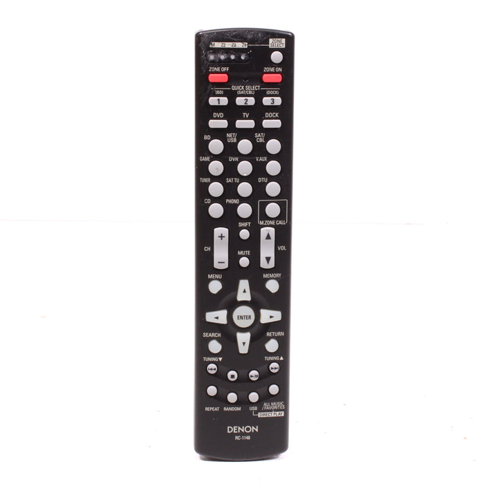 Denon RC1148 Remote Control for Denon Audio Receiver-Remote Controls-SpenCertified-vintage-refurbished-electronics