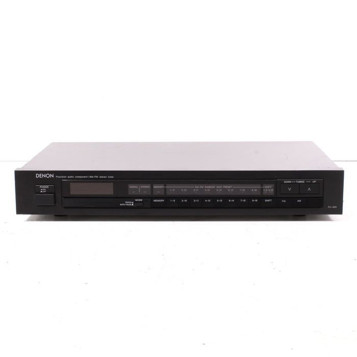Denon TU-400 AM FM Stereo Tuner Precision Audio Component-Stereo Tuner-SpenCertified-vintage-refurbished-electronics