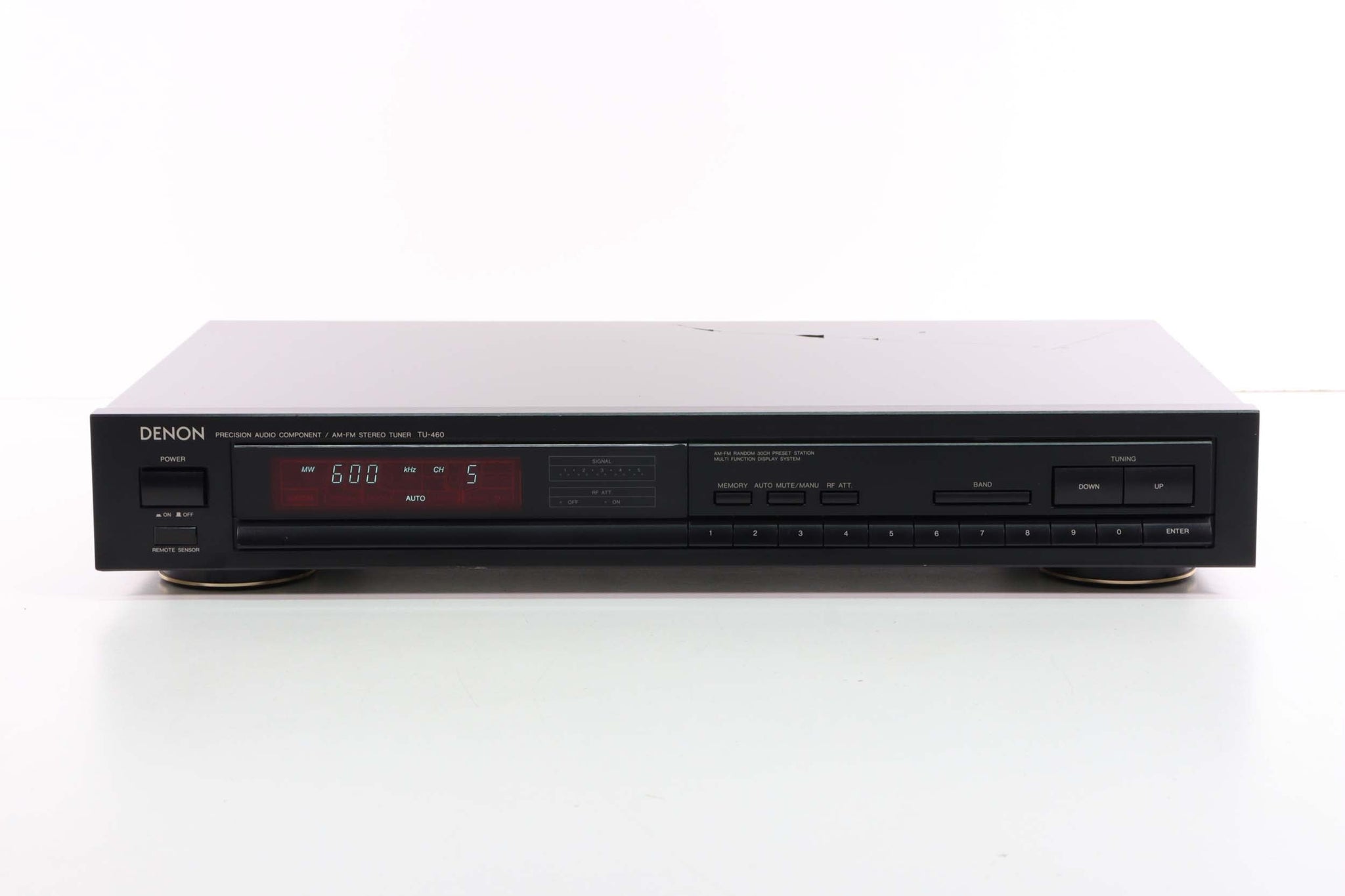 Denon TU-460 Precision Audio Component AM FM Stereo Tuner