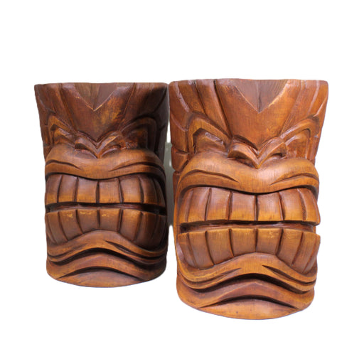 Design Toscano Kanaloa Teeth Grand Tiki Sculptural Side Table (PICKUP ONLY)-shelving-SpenCertified-vintage-refurbished-electronics