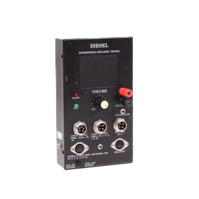 Diesel Microphone Speaker Tester CB Radio Microphone Test Unit Bench Tester-Microphones-SpenCertified-vintage-refurbished-electronics