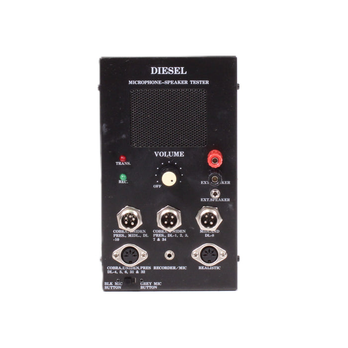 Diesel Microphone Speaker Tester CB Radio Microphone Test Unit Bench Tester-Microphones-SpenCertified-vintage-refurbished-electronics