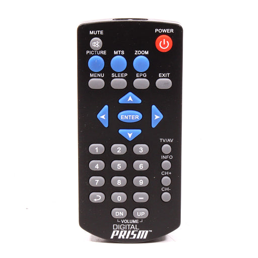 Digital Prism Remote Control for Portable Digital LCD TV ATSC-710-Remote Controls-SpenCertified-vintage-refurbished-electronics