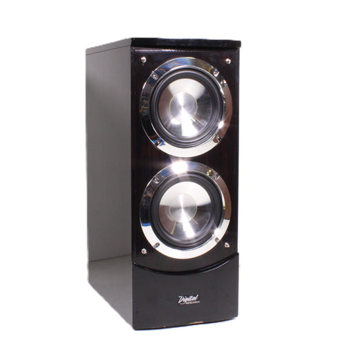 Digital Research DA-V Passive Home Theater Subwoofer Dual Silver Woofers 200W RMS-Speakers-SpenCertified-vintage-refurbished-electronics