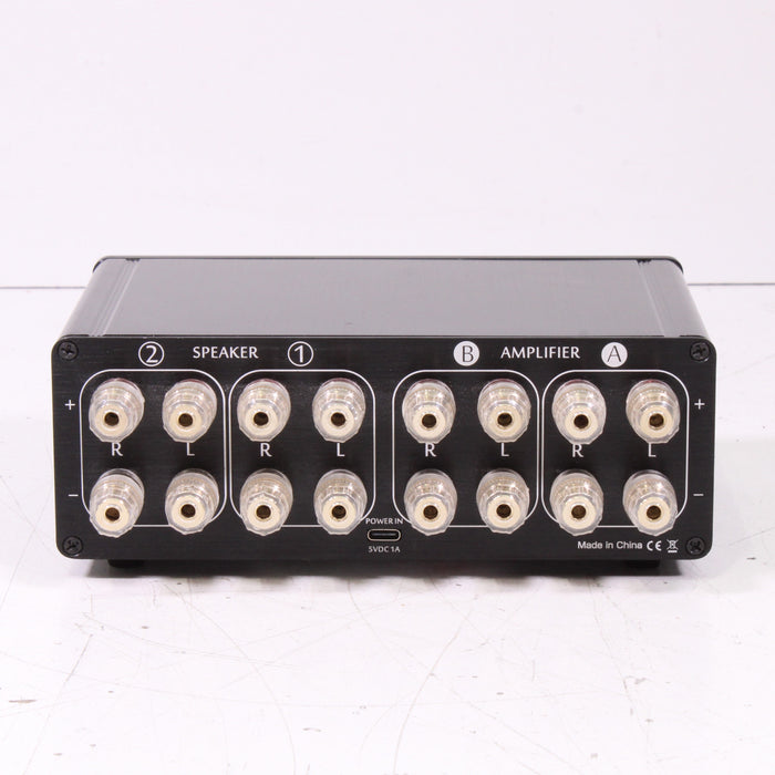 Douk Audio VU3 Dual Analog VU Meter 2-Way Amplifier / Speaker Audio Switcher (ORIGINAL BOX)-Audio Switcher-SpenCertified-vintage-refurbished-electronics