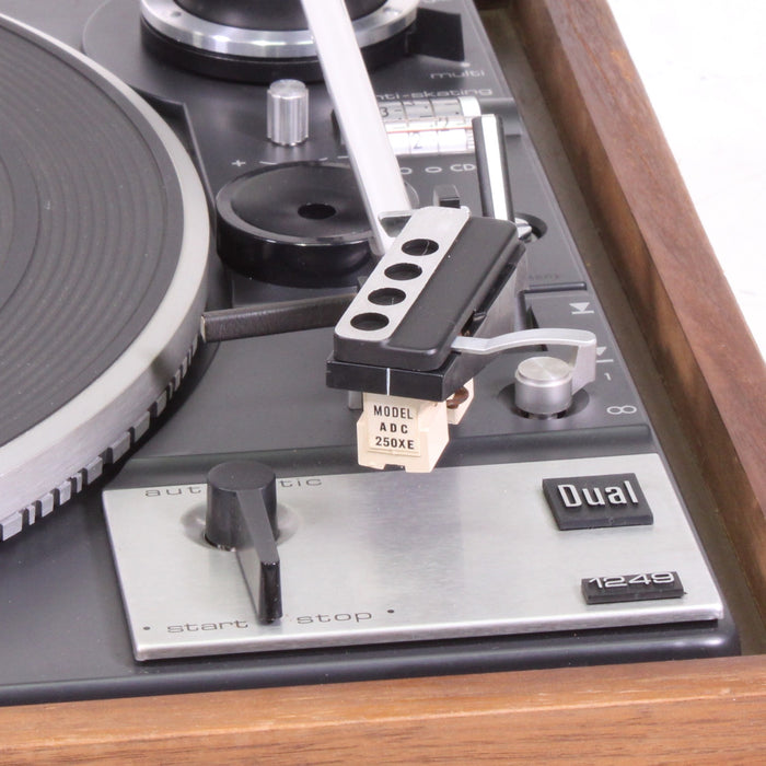 Dual 1249 2-Speed Fully-Automatic Turntable Record Player-Turntables & Record Players-SpenCertified-vintage-refurbished-electronics