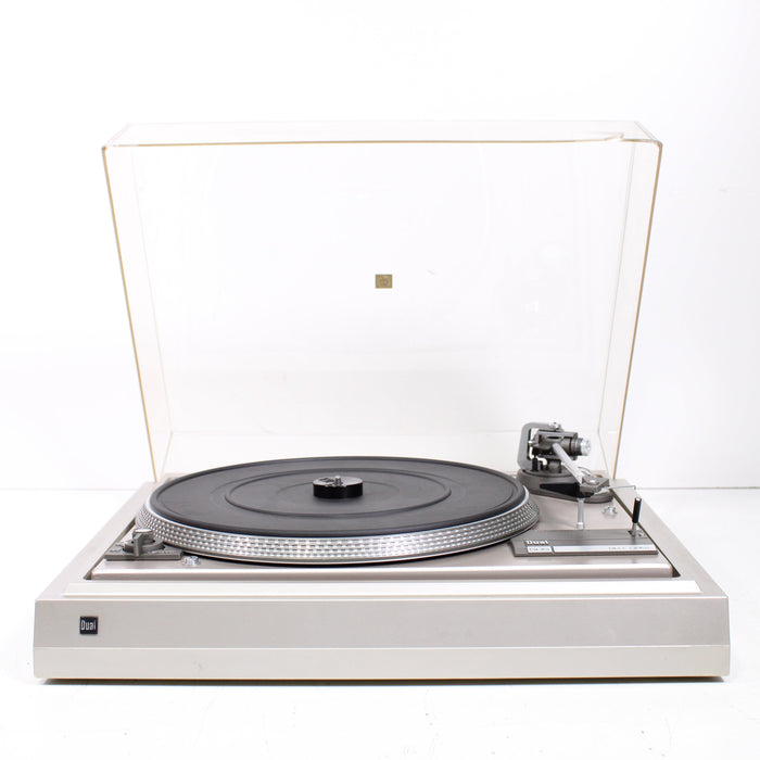 Dual CS 505-1 2-Speed Belt-Drive Turntable Silver-Turntables & Record Players-SpenCertified-vintage-refurbished-electronics