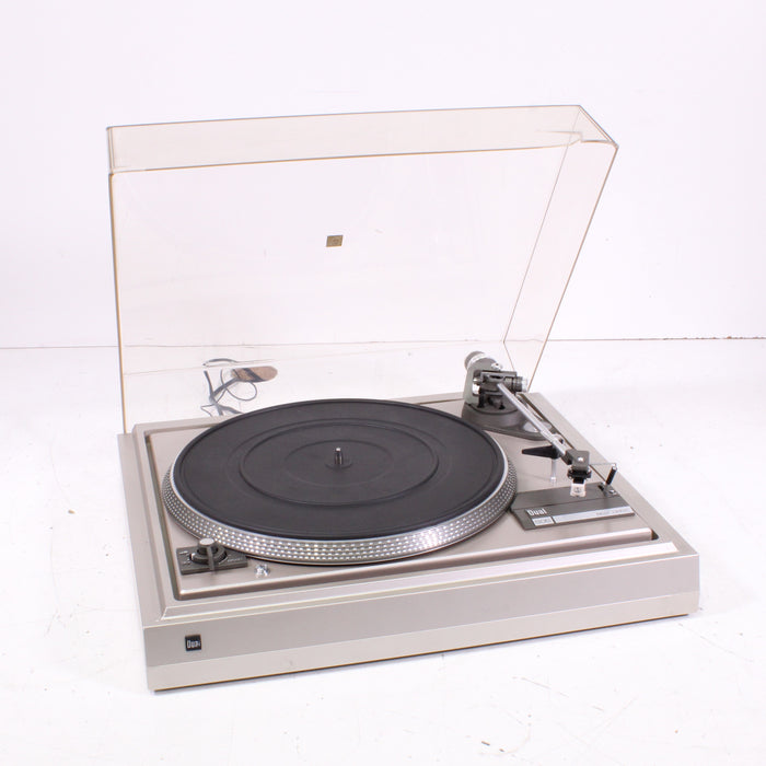Dual CS 505-1 Belt Drive Semi-Automatic Turntable Silver-Turntables & Record Players-SpenCertified-vintage-refurbished-electronics