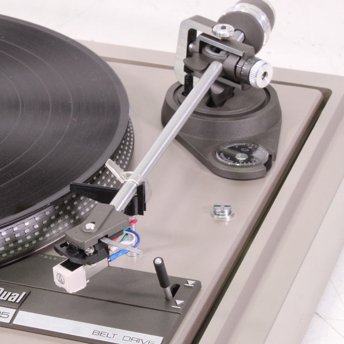 Dual CS 505-1 Belt Drive Semi-Automatic Turntable Silver-Turntables & Record Players-SpenCertified-vintage-refurbished-electronics