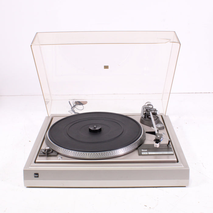 Dual CS 505-1 Belt Drive Semi-Automatic Turntable Silver-Turntables & Record Players-SpenCertified-vintage-refurbished-electronics