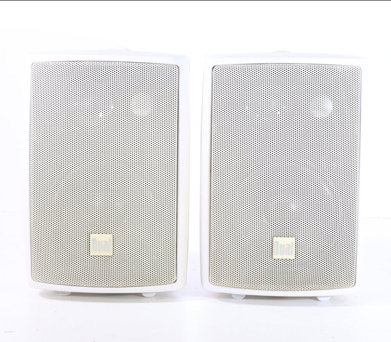 Dual LU43PW 3-Way High Performance Indoor Outdoor Speaker Pair (White)-Speakers-SpenCertified-vintage-refurbished-electronics