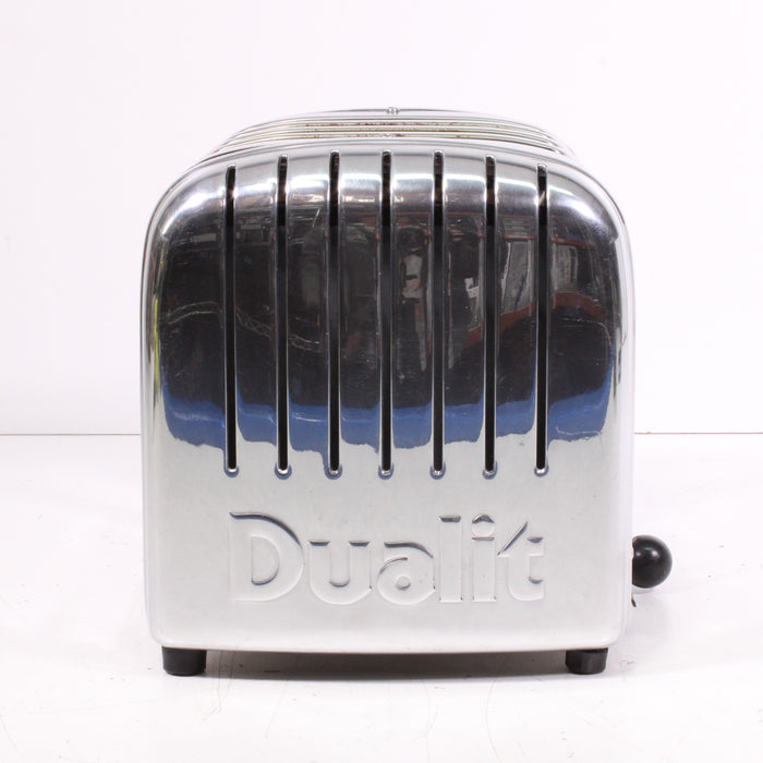 Dualit 4BR/84 Classic 4-Slice Wide-Slot Pop-Up Toaster Silver Chrome-Toaster-SpenCertified-vintage-refurbished-electronics