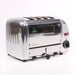 Dualit 4BR/84 Classic 4-Slice Wide-Slot Pop-Up Toaster Silver Chrome-Toaster-SpenCertified-vintage-refurbished-electronics
