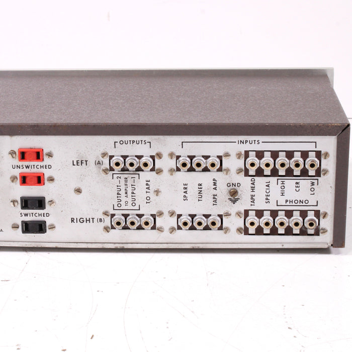 Dynaco PAT-4 Solid State Stereo Preamplifier w/ High, Ceramic, Low Phono (1971-72)-Preamps-SpenCertified-vintage-refurbished-electronics