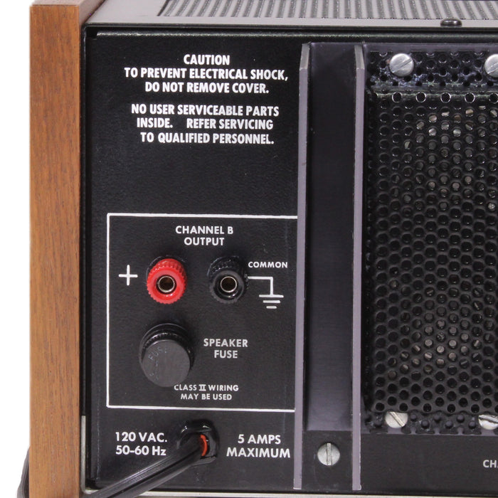 Dynaco Stereo 150 Stereo Power Amplifier 75WPC Wood Side Panels-Preamps-SpenCertified-vintage-refurbished-electronics