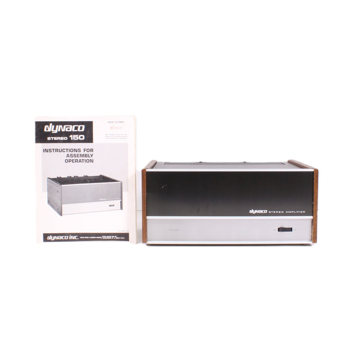 Dynaco Stereo 150 Stereo Power Amplifier 75WPC Wood Side Panels-Preamps-SpenCertified-vintage-refurbished-electronics