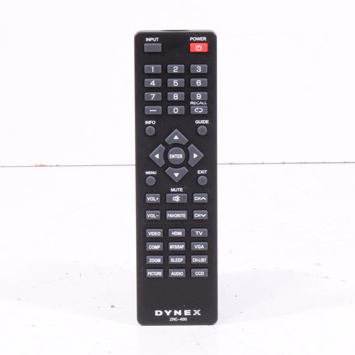 Dynex ZRC-400 Remote Control for TV DX-15L150A11-Remote Controls-SpenCertified-vintage-refurbished-electronics