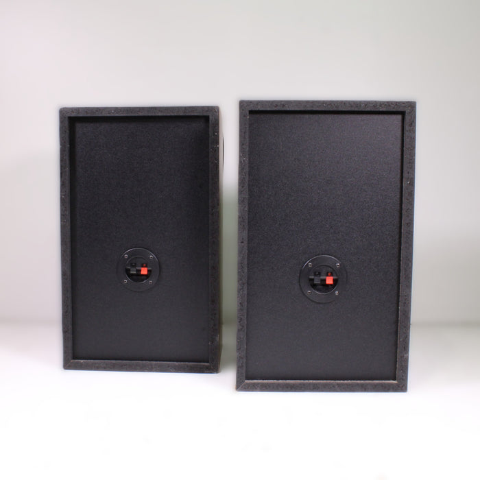ESS HD Series Vintage 2-Way Speakers 8-Inch Woofers Horn Tweeters Walnut Pair-Speakers-SpenCertified-vintage-refurbished-electronics