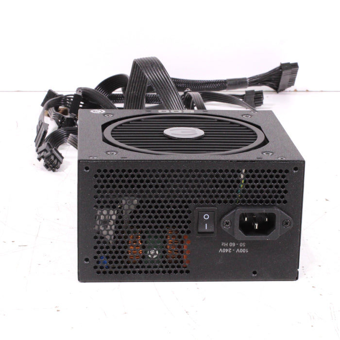 EVGA 600 BQ 110-BQ-0600-K1 600W Semi Modular Power Supply FDB Fan-Computer Components-SpenCertified-vintage-refurbished-electronics