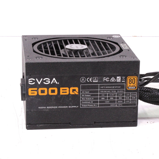 EVGA 600 BQ 110-BQ-0600-K1 600W Semi Modular Power Supply FDB Fan-Computer Components-SpenCertified-vintage-refurbished-electronics