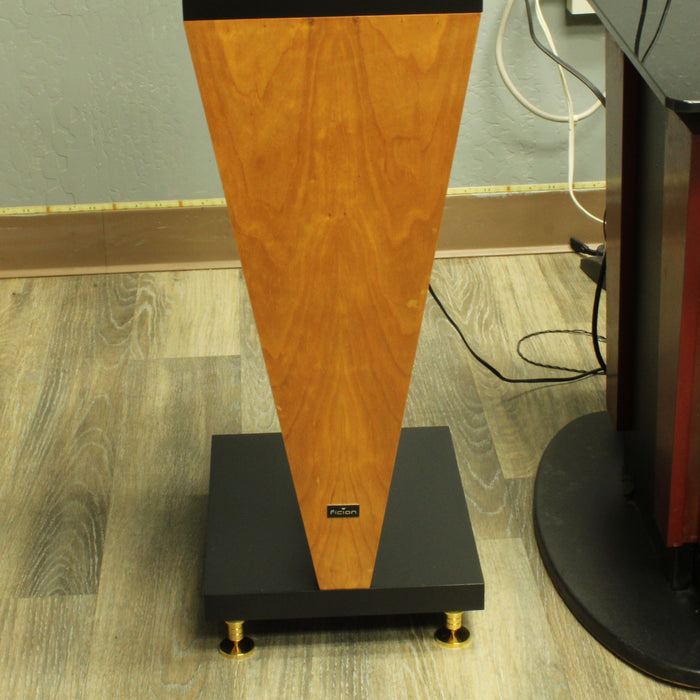 Eficion F200 Rare Cherry Wood Bookshelf Speaker Pair in Factory Boxes (NEW, UNOPENED)-Speakers-SpenCertified-vintage-refurbished-electronics